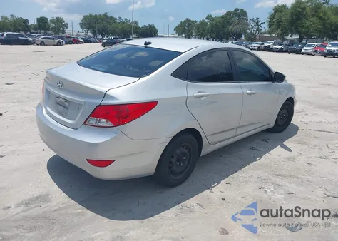 2013 Hyundai Accent Gls из США, поврежденный, VIN KMHCT4AE6DU404629